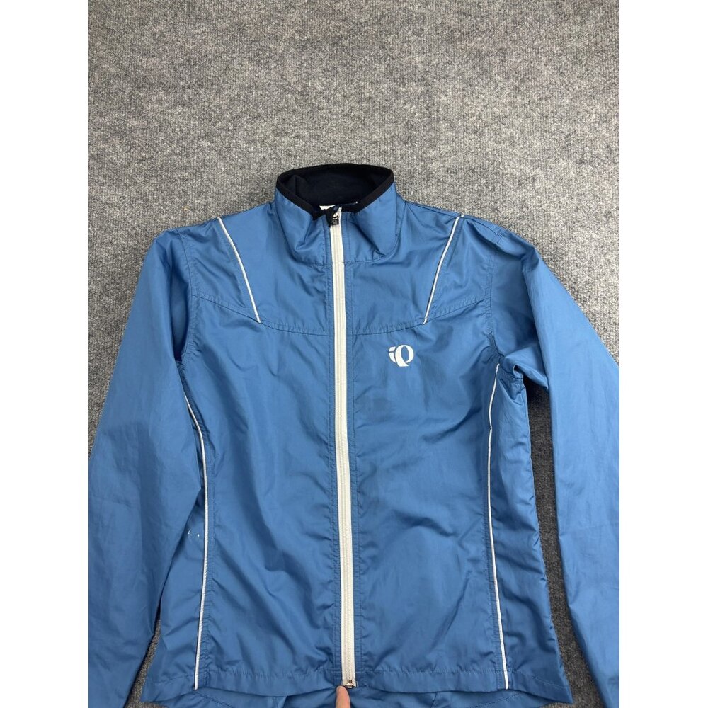 Vintage Pearl Izumi Jacket Womens Medium Cycling Windbreaker Zip Reflective 2002